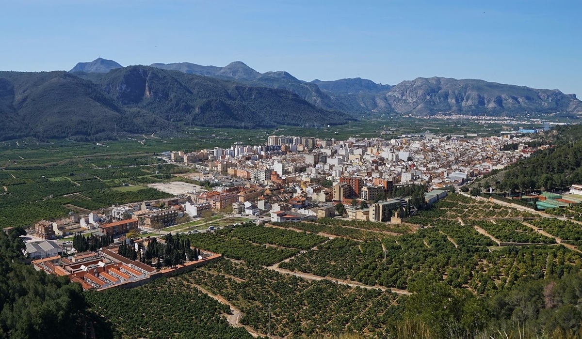 Panorámica de Tavernes de la Valldigna