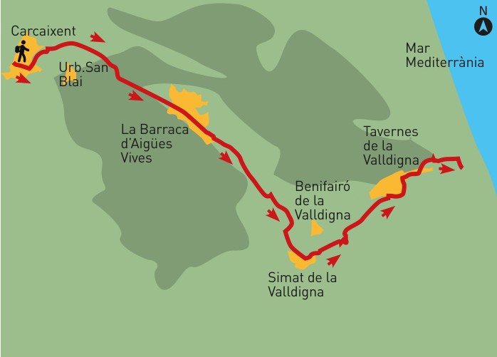 Via Verde - Antic Trenet in Tavernes de la Valldigna