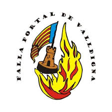 Logo de la Falla Portal de Valldigna