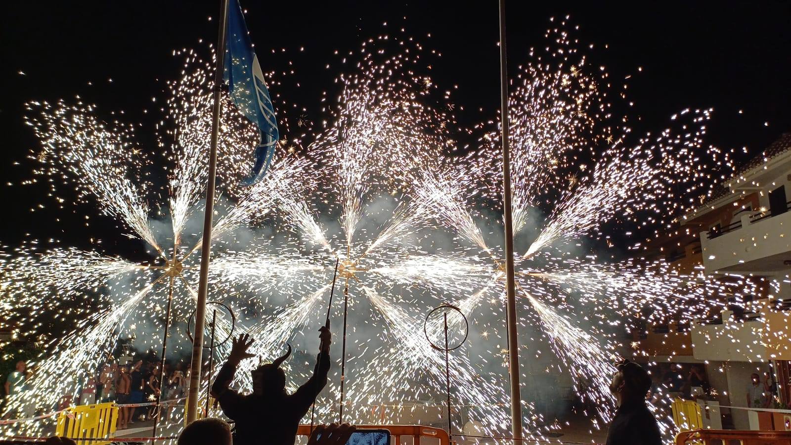 Correfoc de San Juan en Tavernes