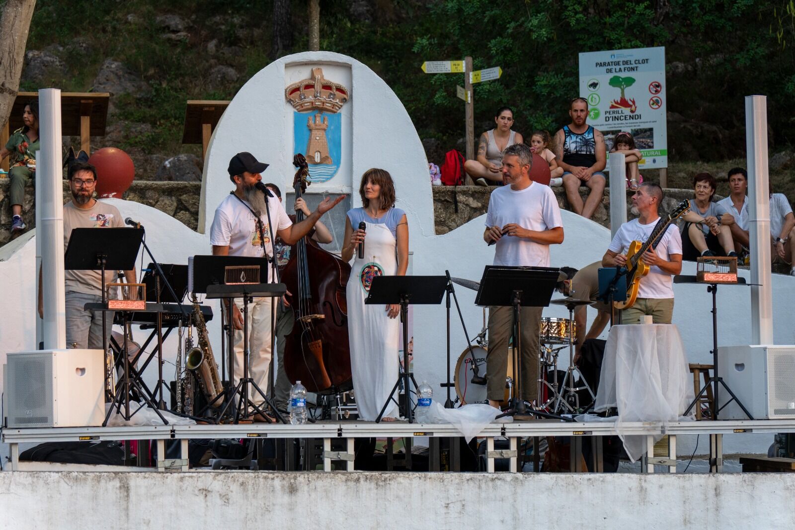 Concert del Festival Sete Sóis Sete Luas al Clot de la Font