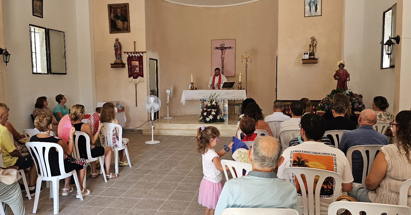 Present-day interior of the Hermitage of St Llorenç